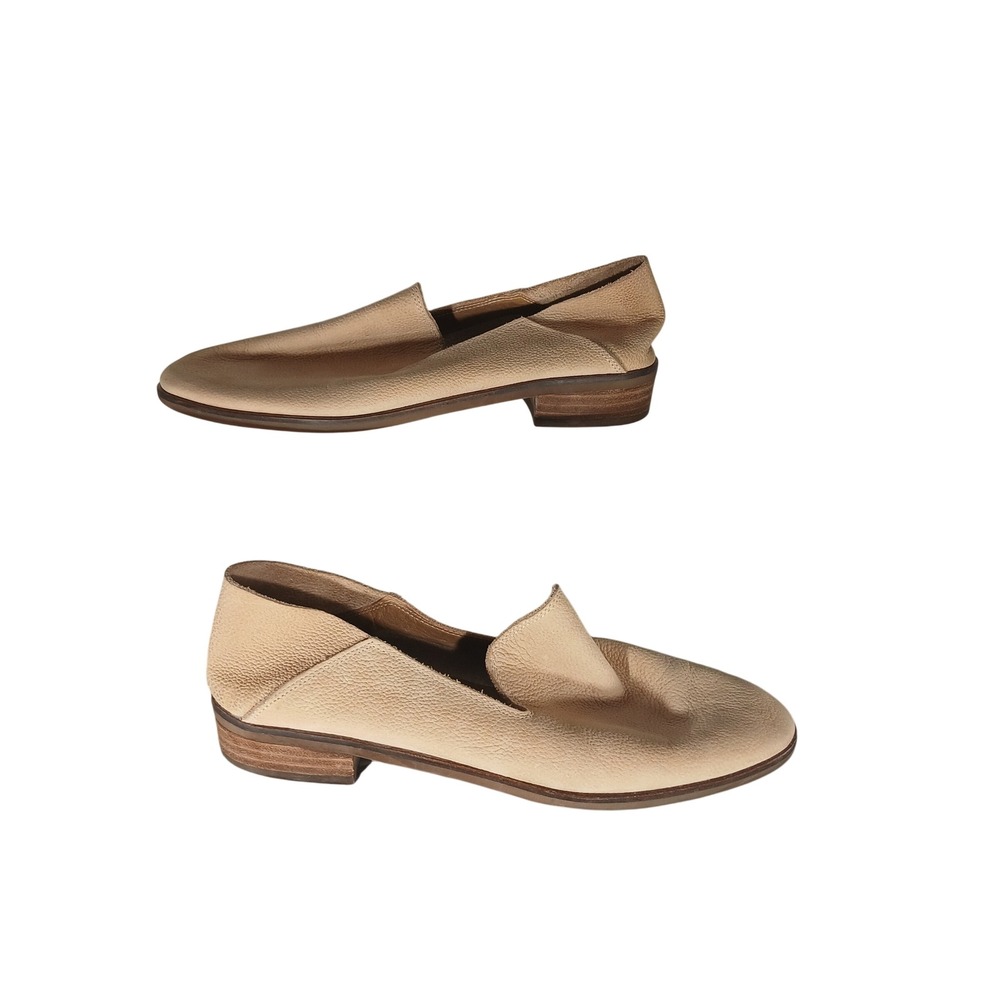 Lucky Brand Beige Leather Loafers